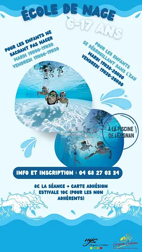 L'école de nage réouvre cette année !!!