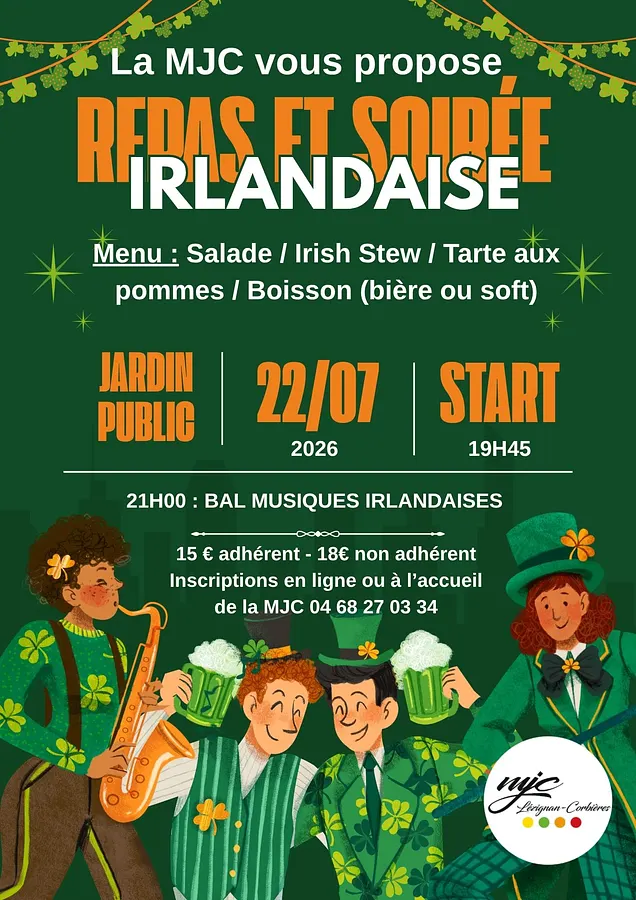 Quartiers d'été / Soirée Irlandaise